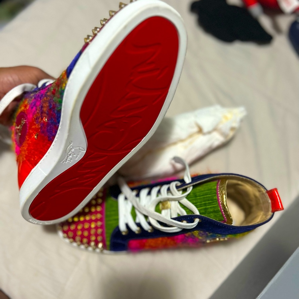 Authentic  Multi Colored Christian Louboutin